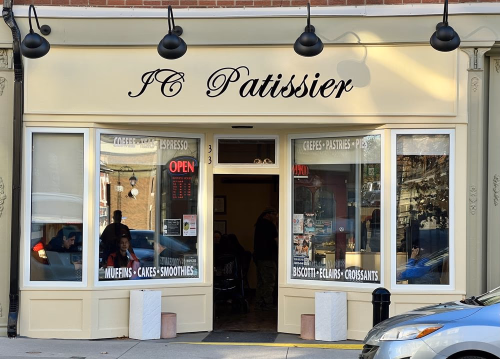 The JC Patissier storefront on Front Street South in Thorold